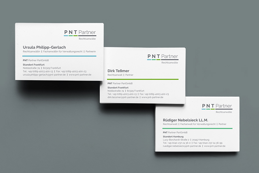 PNT Partner Visitenkarten